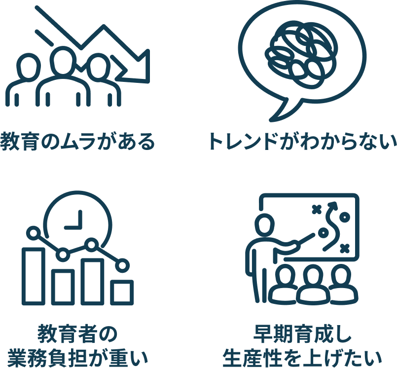 サロン運営でこんな悩みはありませんか？